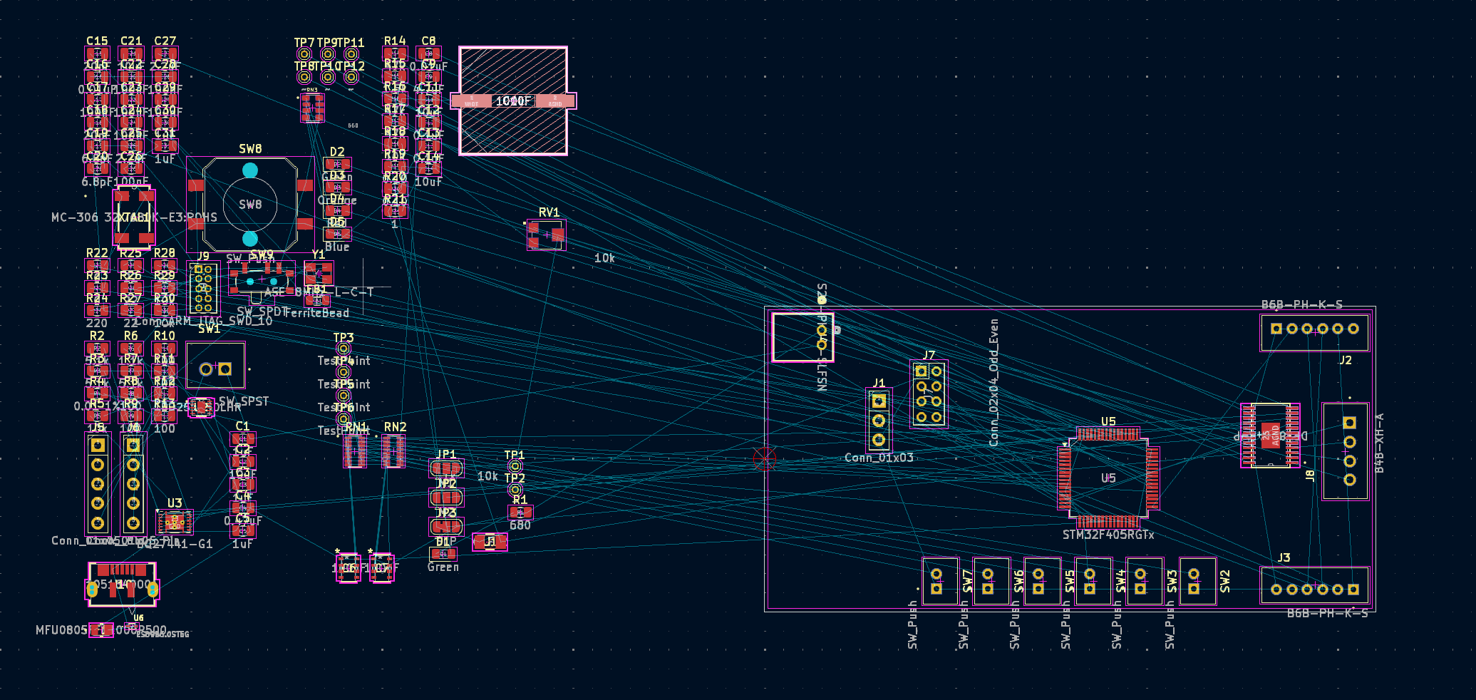 PCB component size adjustment
